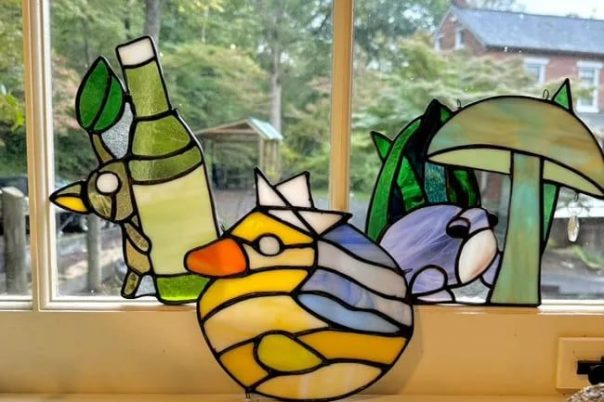 2 Day Intermediate Stained Glass Course with SmiggArt
