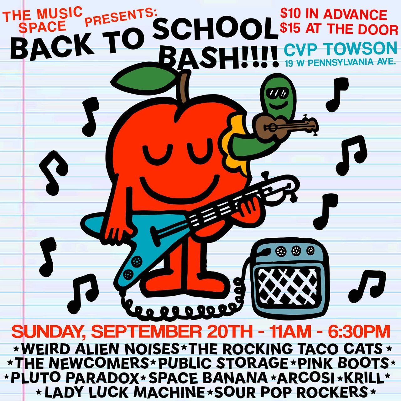 The Music Space | Back to School Bash