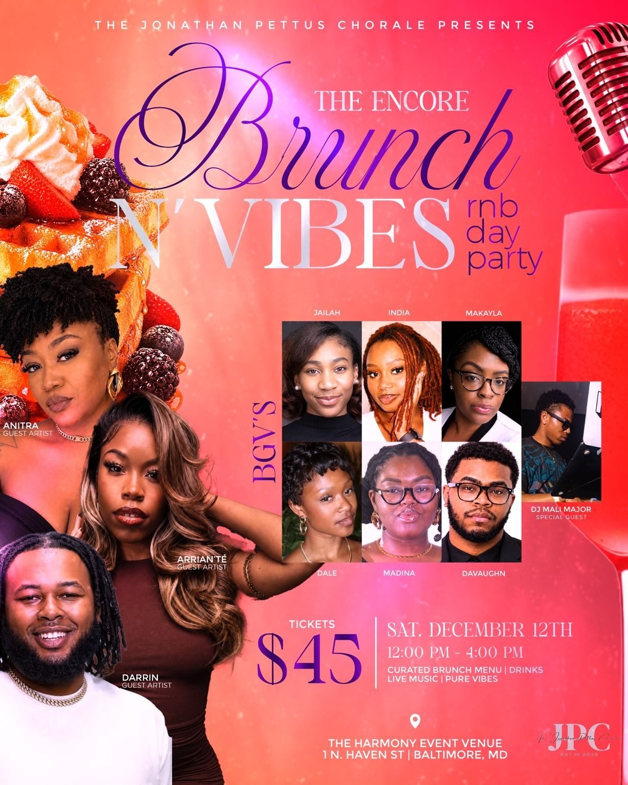 Brunch N’ Vibes Day Party: THE ENCORE