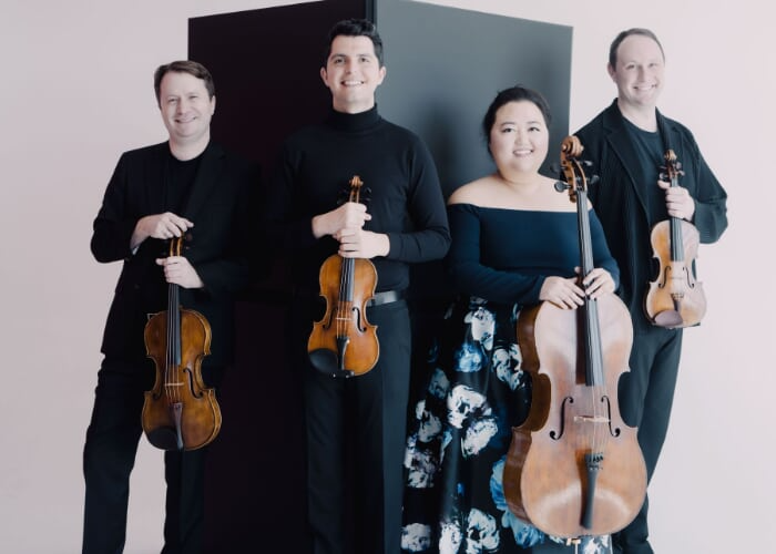 Calidore String Quartet presented by Shriver Hall Concert Series