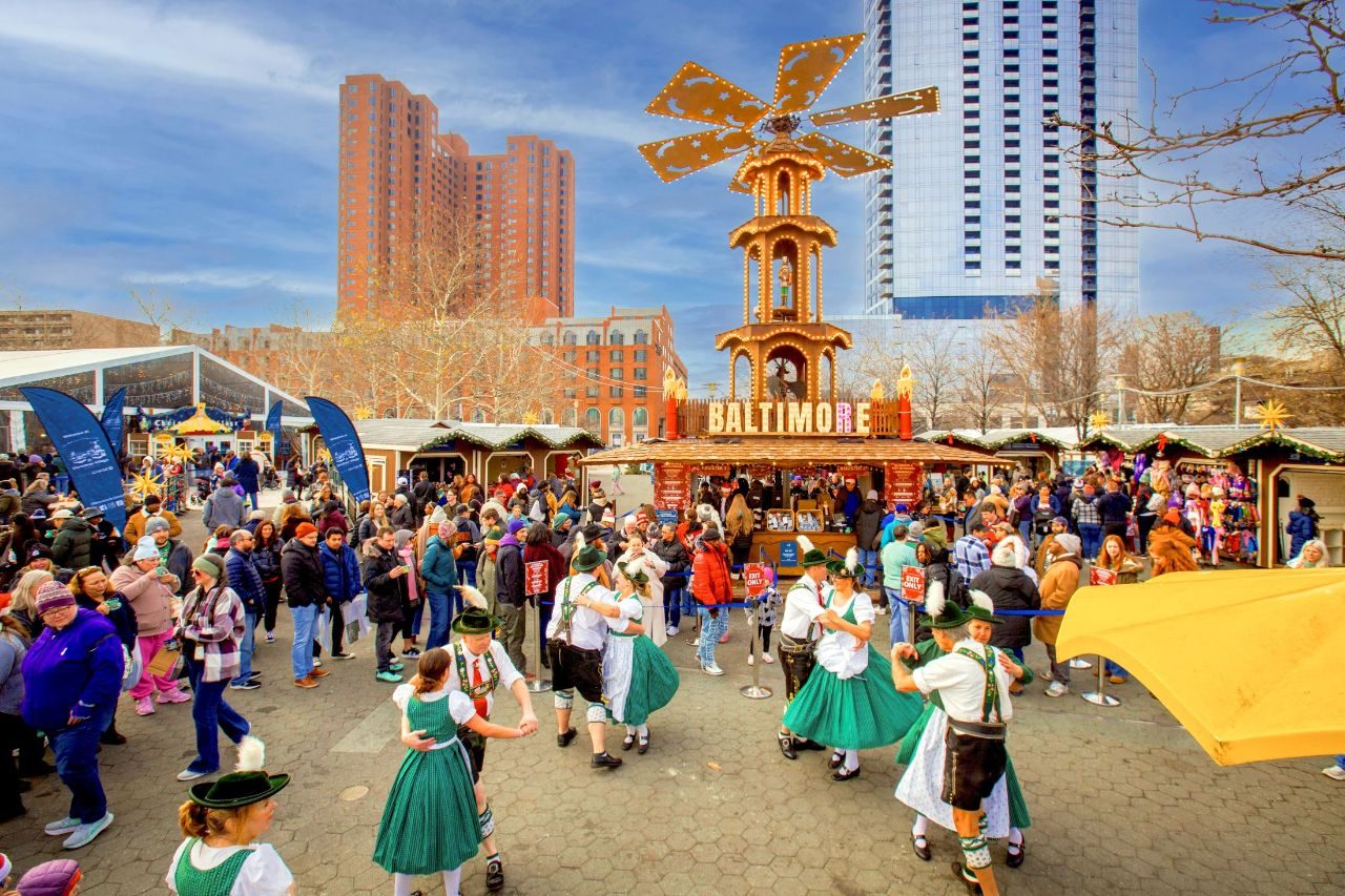 Christmas Village in Baltimore