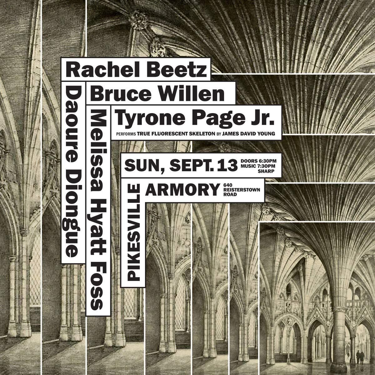 Echo Park #1: An evening of ambient and experimental music and dance inside the Pikesville Armory Hall