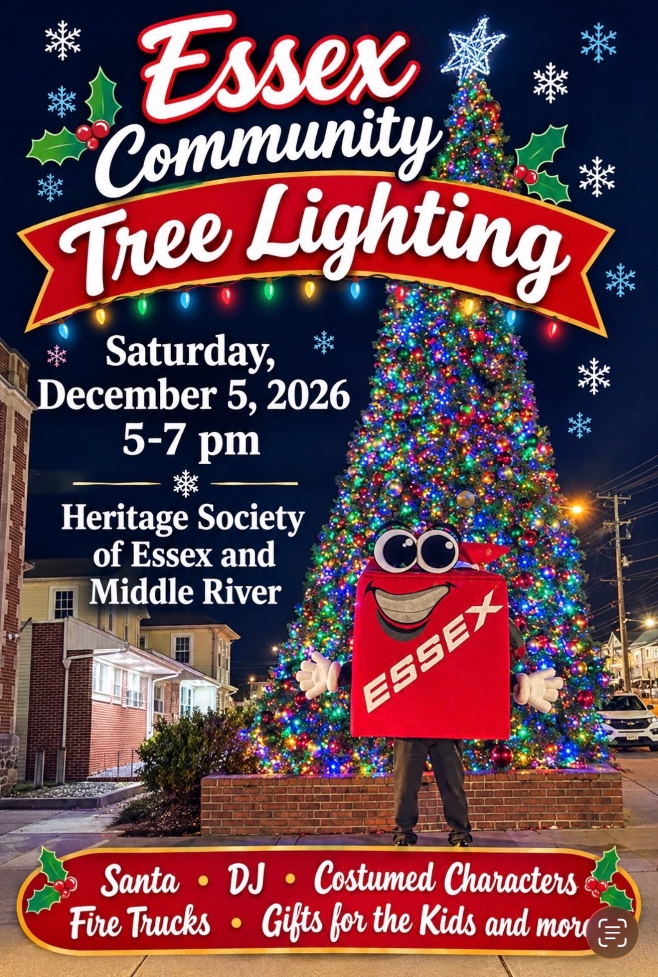 Essex Community Tree Lighting