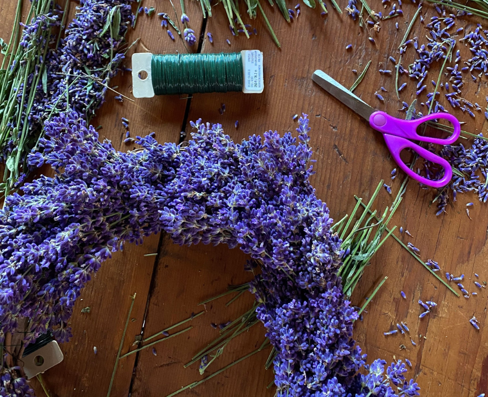 Lavender Wreath Making Workshop