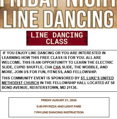 Friday Line Dancing Night