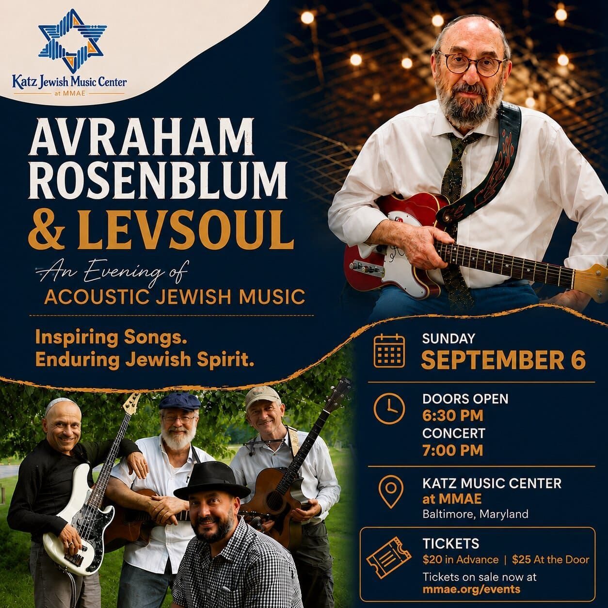Avraham Rosenblum & LevSoul – An Evening of Acoustic Jewish Music