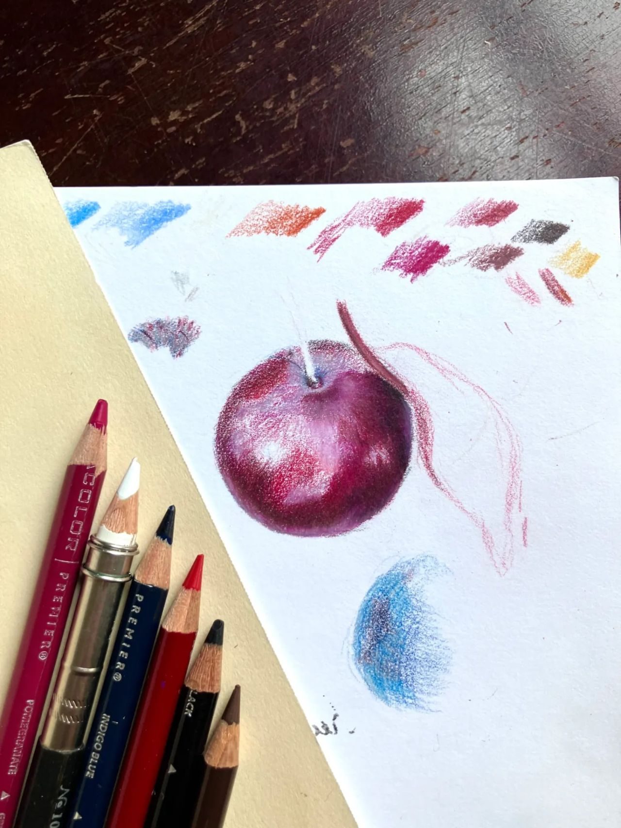 Beginner Realistic Colored Pencil Drawing