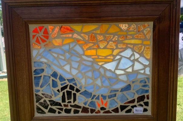 Create your own Framed Stained Glass Mosaic