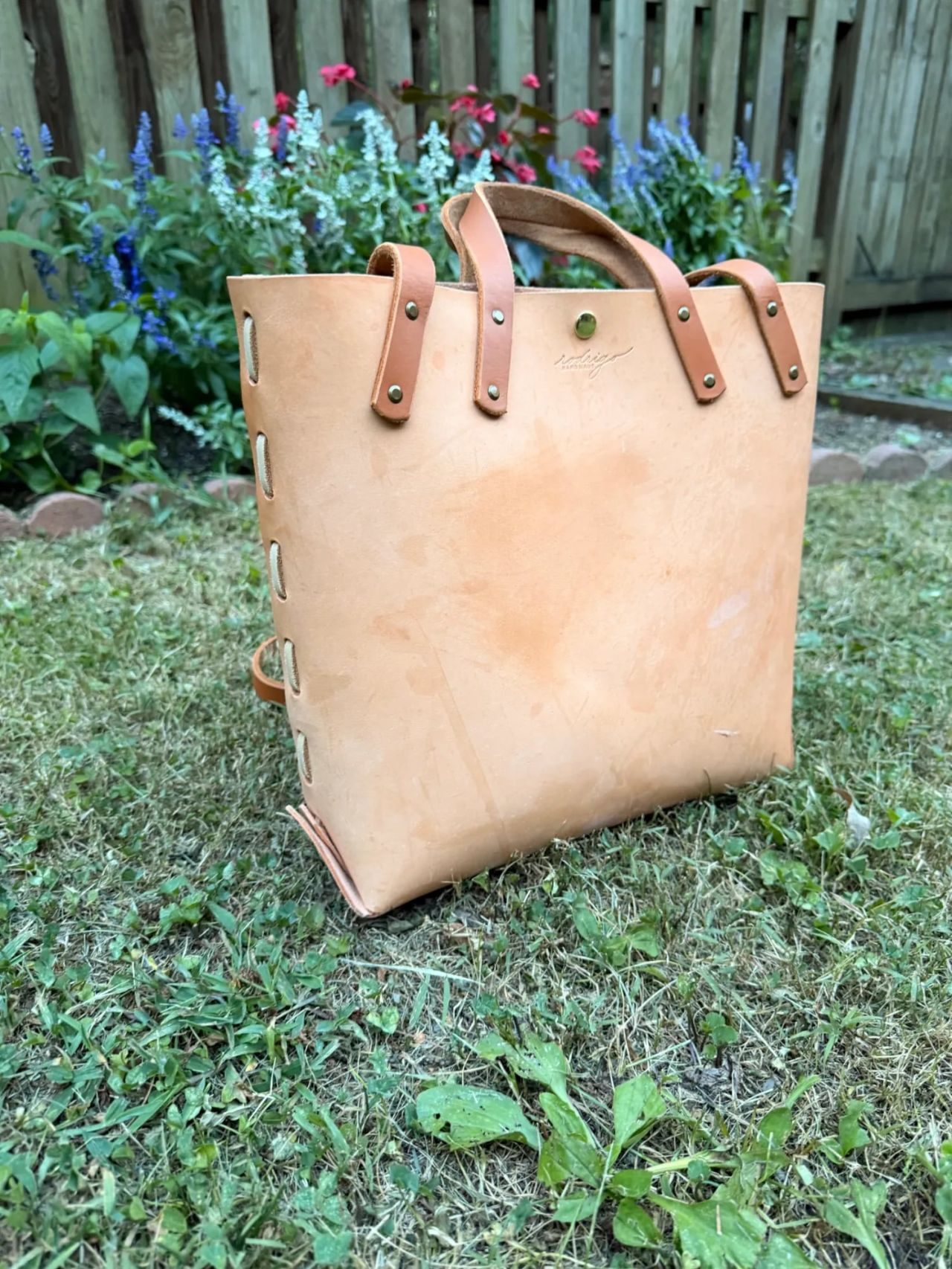 Intro to Leatherworking: Make a Laced Tote Bag