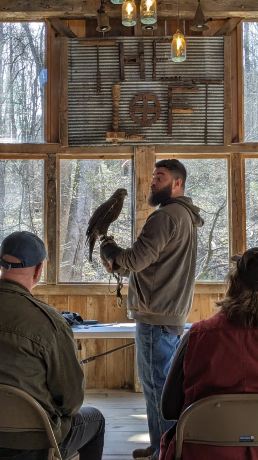 Intro to Raptors with MD School of Falconry
