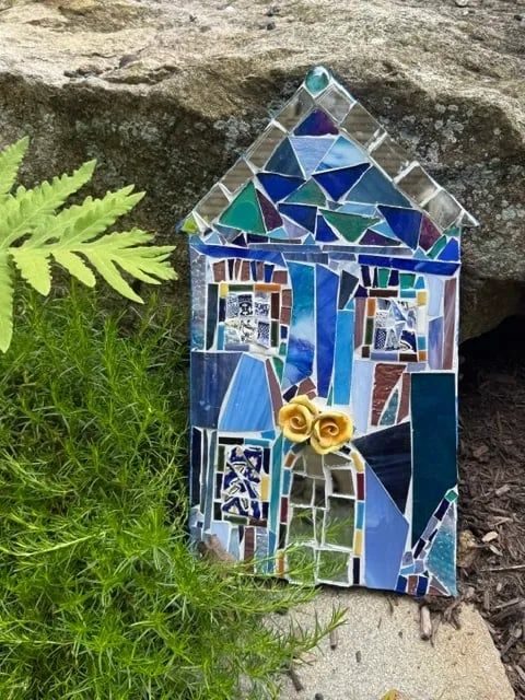 Intro to Stained Glass Mosaics: Create Your Own Mosaic House