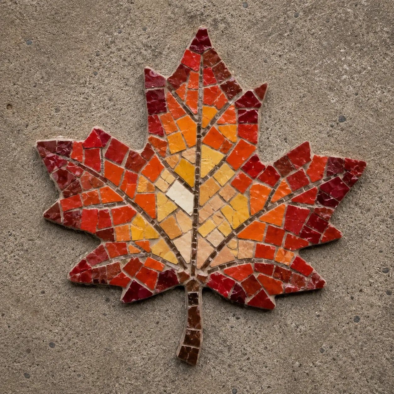 Intro to Stained Glass Mosaics: Create Your Own Mosaic Leaf